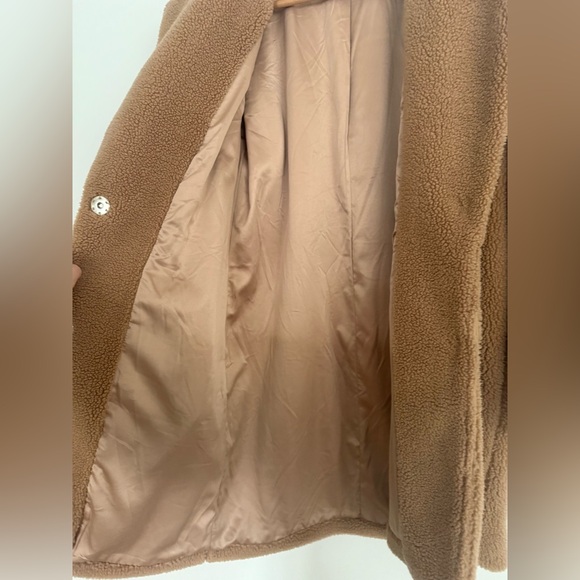 Vici long teddy coat - Picture 5 of 13